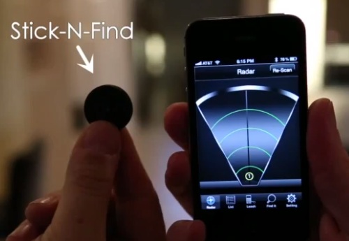 stick stick n find trackeur iphone