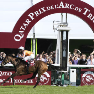 German jockey Andrasch Starke, riding Da German jockey Andrasch Starke, riding Da