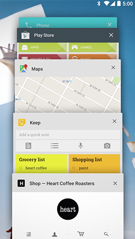 nexus 6 changement écran