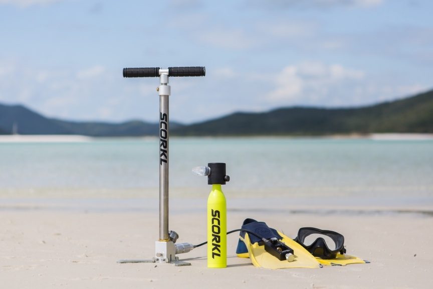 Bouteille d'oxygène rechargeable