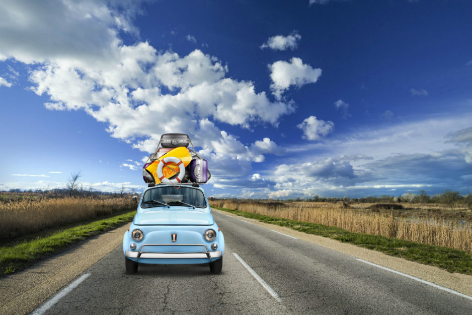 Voiture départ en vacances