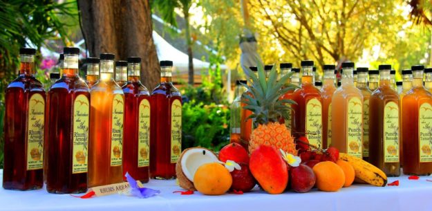 rhums arrangés colorés