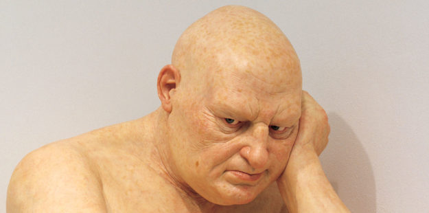 Ron-Muecks-Big-Man-detail Ron Mueck big man
