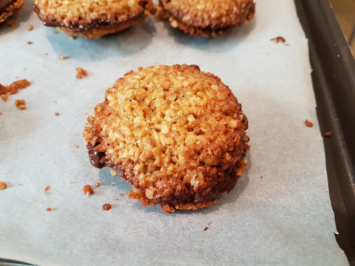 Chokladflarn Biscuits Suedois Aux Flocons D Avoine
